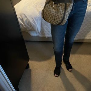 Authentic GUCCI Abbey D Ring Canvas Crossbody. clean, pre-loved.